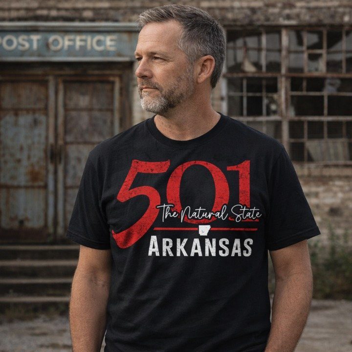 501 The Natural State Arkansas T-Shirt